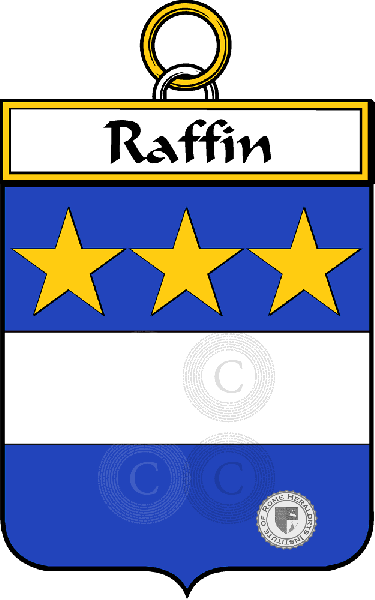 Coat of arms of family Raffin