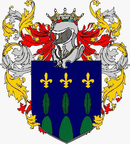Escudo de la familia Sabatucci Flavi