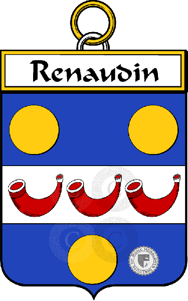 Escudo de la familia Renaudin