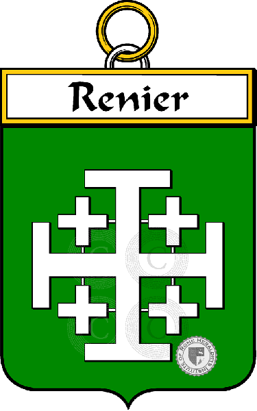 Escudo de la familia Renier
