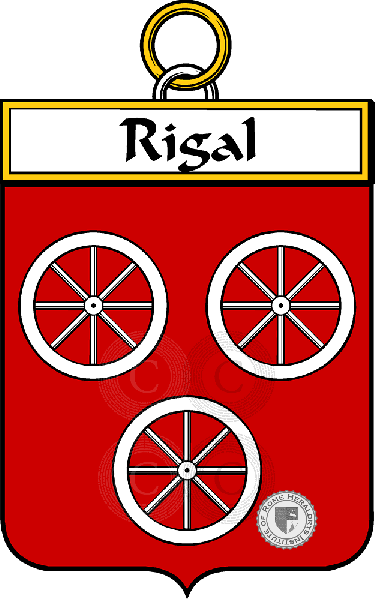 Coat of arms of family Rigal