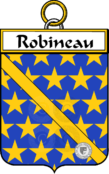 Brasão da família Robineau