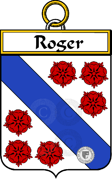 Coat of arms of family Roger