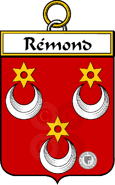 Coat of arms of family Rémond