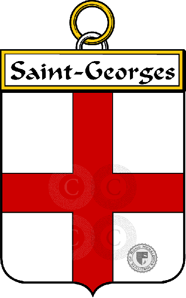 Escudo de la familia Saint-George