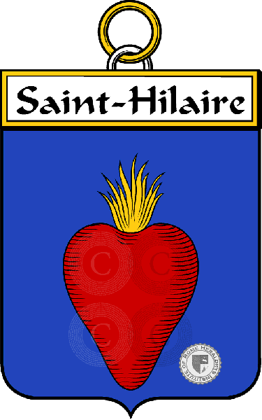 Brasão da família Saint-Hilaire