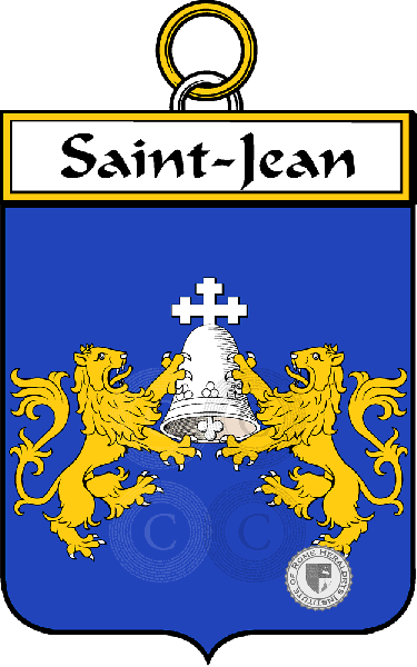 Brasão da família Saint-Jean