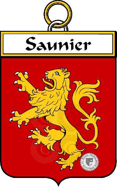 Wappen der Familie Saunier