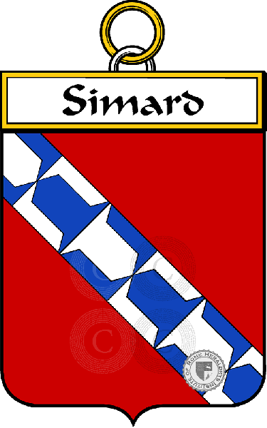 Escudo de la familia Simard