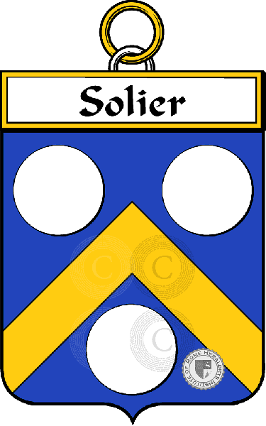 Coat of arms of family Solier