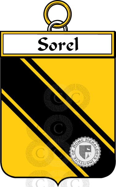 Wappen der Familie Sorel