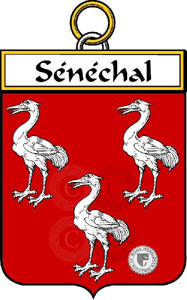 Brasão da família Sénéchal