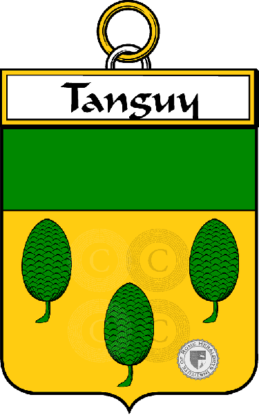Coat of arms of family Tanguy