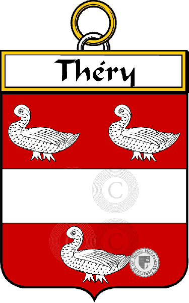 Coat of arms of family Théry