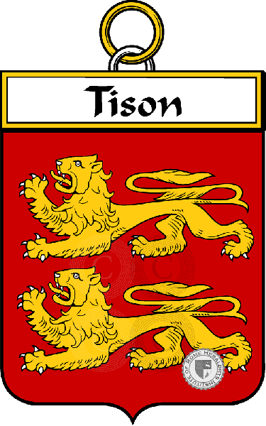 Coat of arms of family Tison