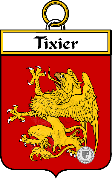 Escudo de la familia Tixier