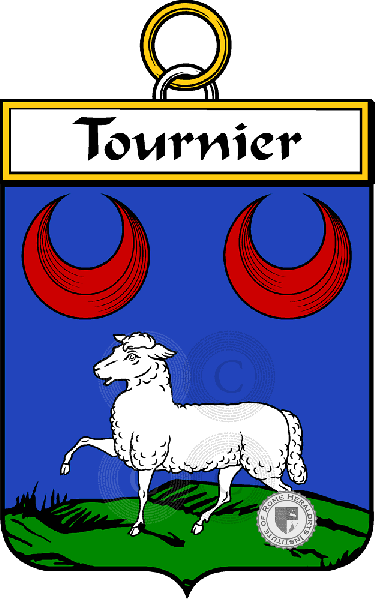 Coat of arms of family Tournier