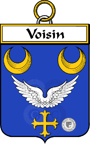 Coat of arms of family Voisin