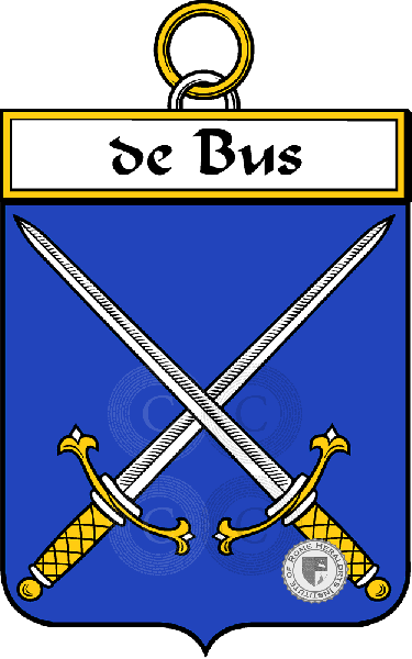 Escudo de la familia De Bus