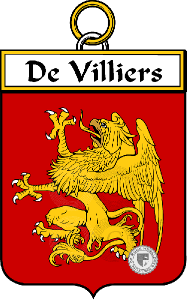 Coat of arms of family De Villiers (Villiers de)