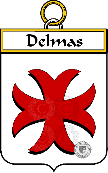 Coat of arms of family Delmas