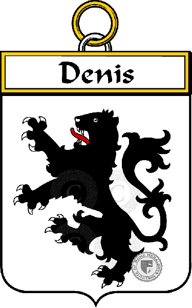 Coat of arms of family Denis