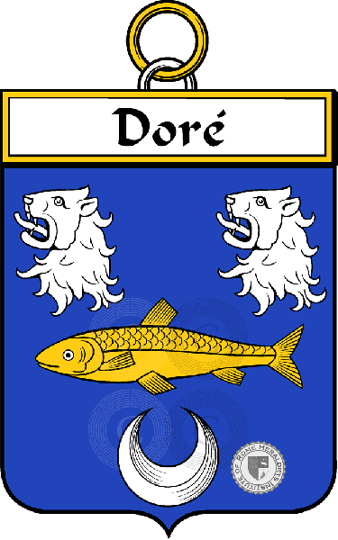 Coat of arms of family Doré