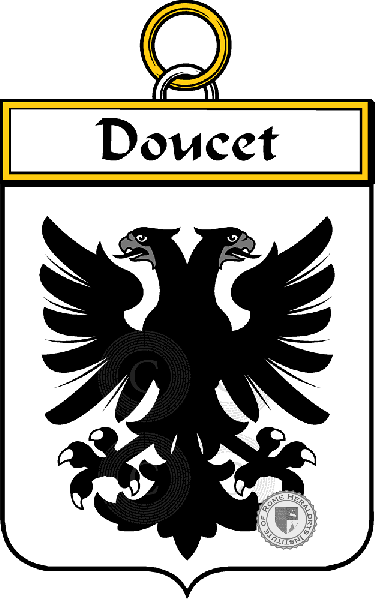 Coat of arms of family Doucet