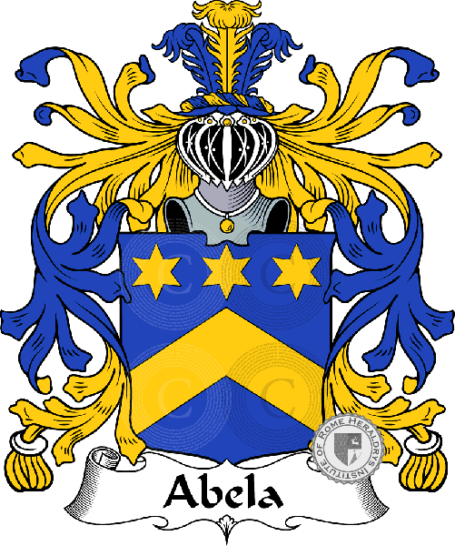 Escudo de la familia Abela