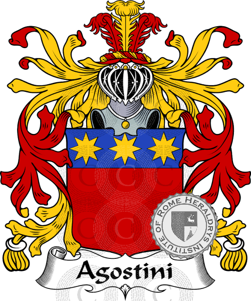 Escudo de la familia Agostini