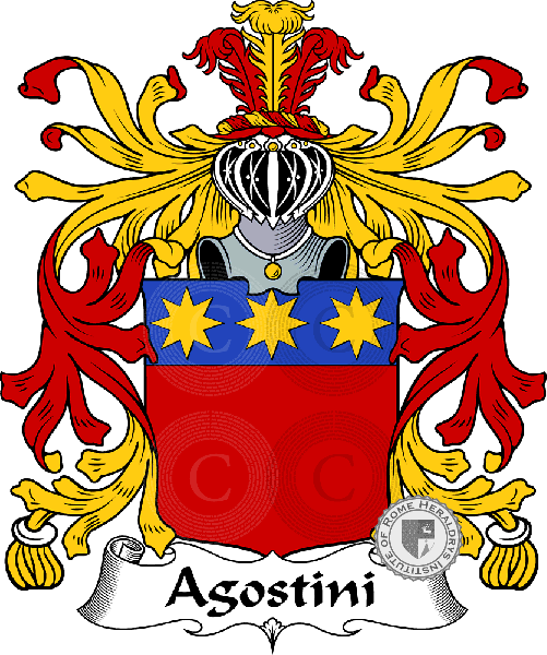Wappen der Familie Agostini