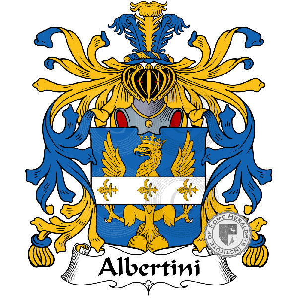 Brasão da família Albertini