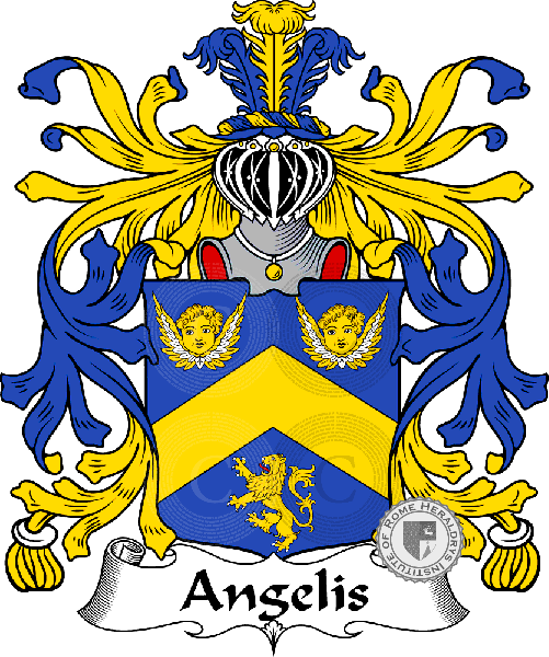 Coat of arms of family Angelis