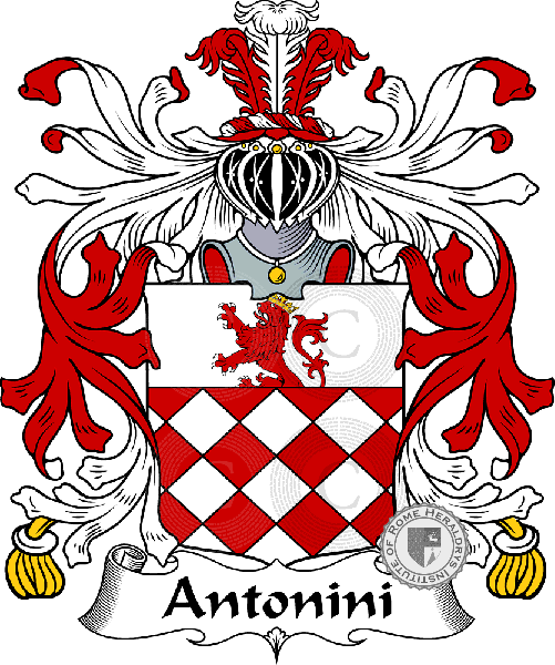 Escudo de la familia Antonini