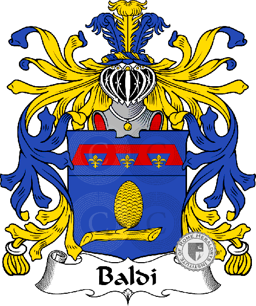 Coat of arms of family Baldi