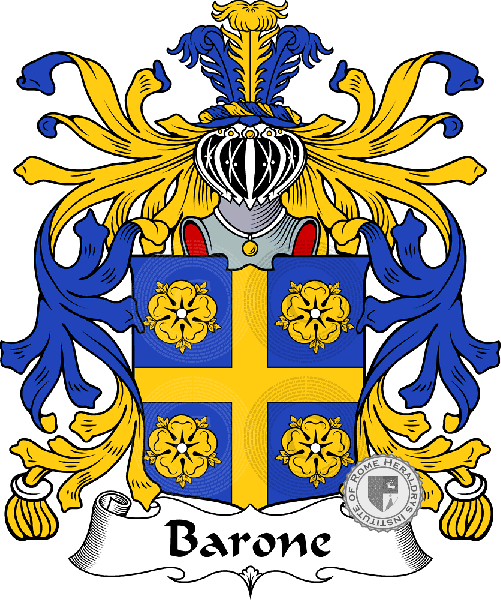 Escudo de la familia Barone