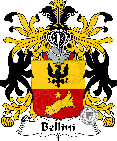 Coat of arms of family Bellini