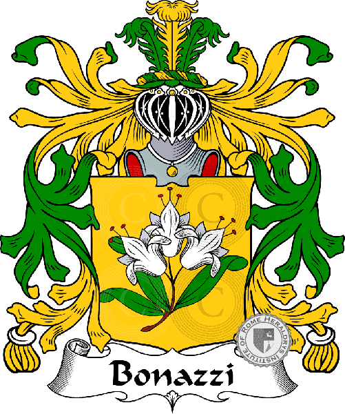 Coat of arms of family Bonazzi
