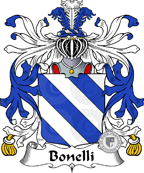 Escudo de la familia Bonelli