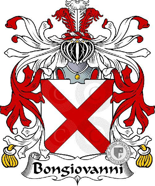 Coat of arms of family Bongiovanni