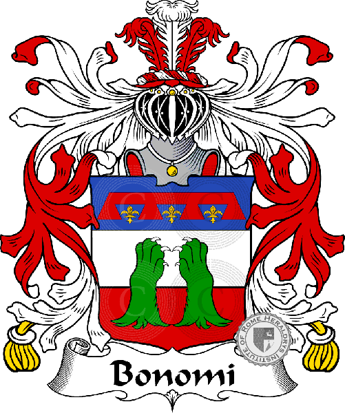 Coat of arms of family Bonomi