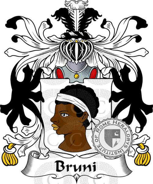 Escudo de la familia Bruni