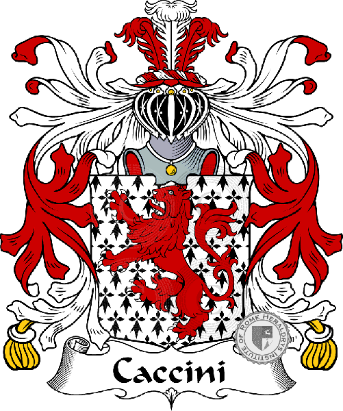 Escudo de la familia Caccini