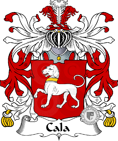 Wappen der Familie Cala