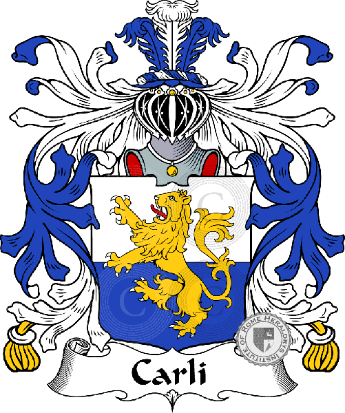 Coat of arms of family Carli