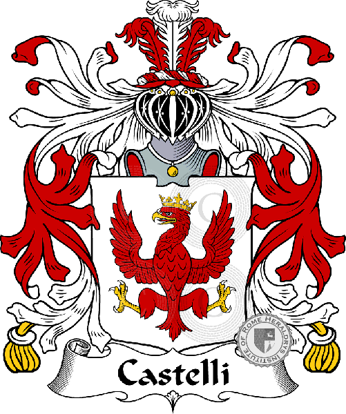 Wappen der Familie Castelli