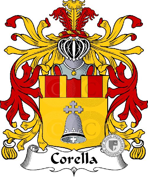 Coat of arms of family Corella