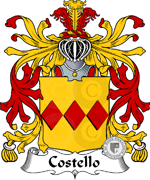 Wappen der Familie Costello