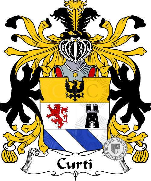 Coat of arms of family Curti