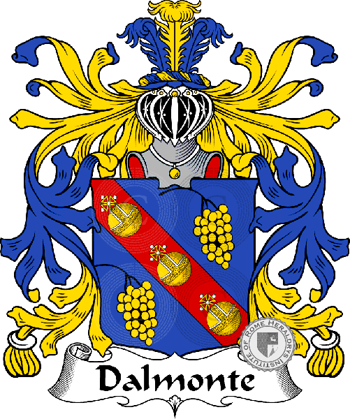 Coat of arms of family Dalmonte